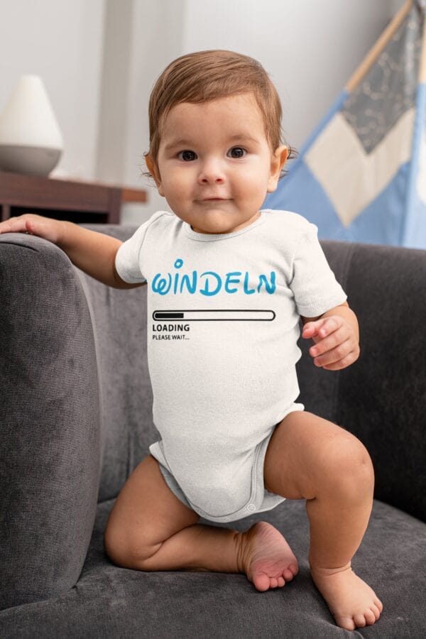 Baby Body Witzig. Baby Body Windeln Loading. Baby Body Diaper Loading. Baby Bodysuit Witzig. Baby Bodysuit. Baby Kleidung. – Bild 2