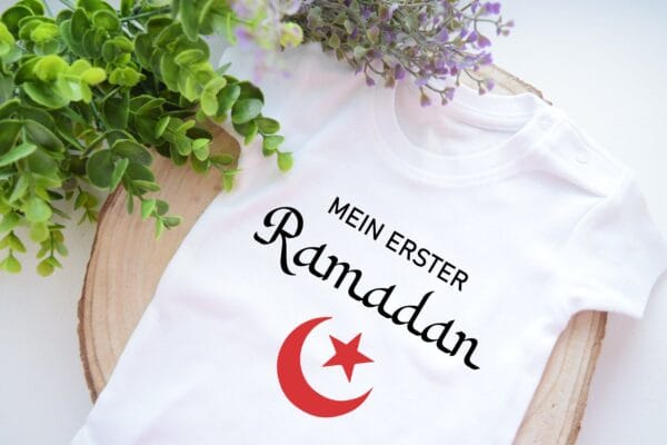 Mein Erster Ramadan Baby Body Ramadan Baby Outfit Ramadan BabyBody Bodysuit Ramadan 2025 Baby Ramadan Kleidung Ramadan Baby Geschenk Idee – Bild 2