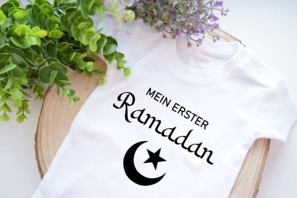 Mein Erster Ramadan Baby Body Ramadan Baby Outfit Ramadan BabyBody Bodysuit Ramadan 2025 Baby Ramadan Kleidung Ramadan Baby Geschenk Idee – Bild 4