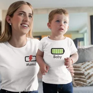 Mama und Baby Partnerlook Mom Baby Passendes Set Mutter Tochter Outfit Familien Partnerlook Mama Sohn Familienoutfit Matching Family Outfit