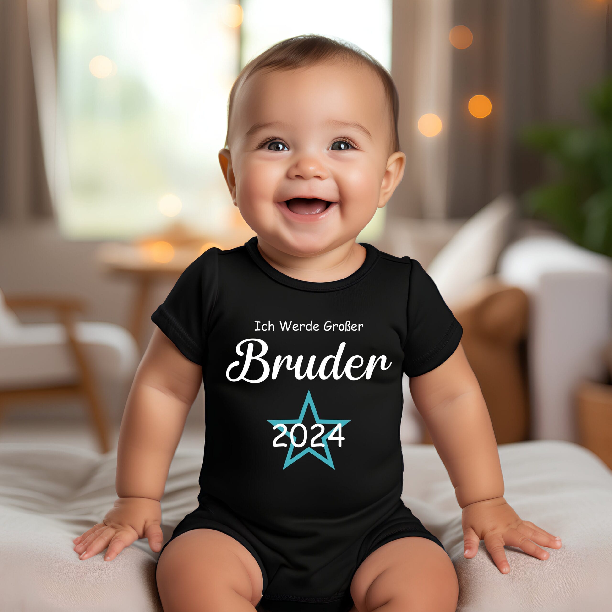 Ich werde große Schwester T-Shirt.Ich werde großer Bruder.Geschwister Ankündigungs-Outfit.Große Schwester/Bruder auf dem Weg Bekleidung. – Bild 3