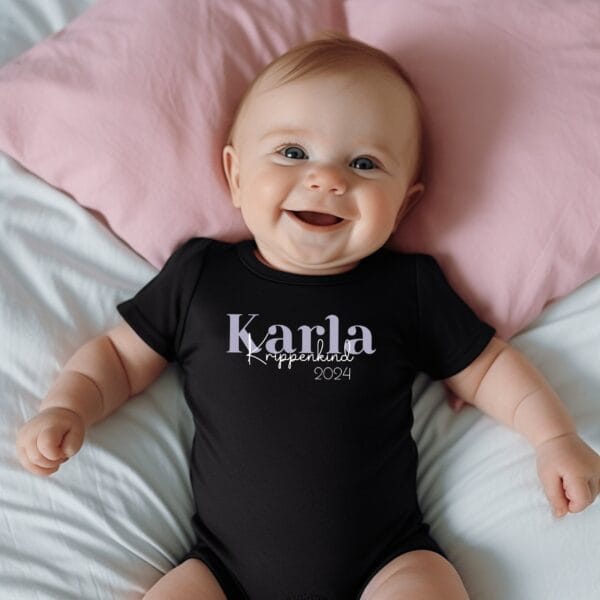 Kitakind 2025 T-Shirt.Personalisiertes Kindergartenkind Outfit.Krippenkind 2025.Kindergarten kind T Shirt mit Name. Krippenkind Baby Body. – Bild 4