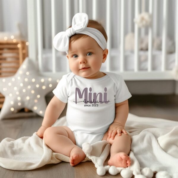 Mama & Ich:Übereinstimmende Momente.Mama und Baby Geschenkidee.Muttertagsgeschenke.Partnerlook Mutter und Kind.Familienoutfit.Mama Mini Set. – Bild 2