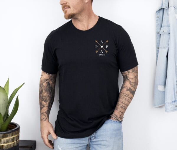 Perfekte Harmonie Familien-Set.Partnerlook Papa & Kind.Papa und Baby Passendes Set.Familien Outfit.Fotoshooting-Outfit.Geschenk. – Bild 6