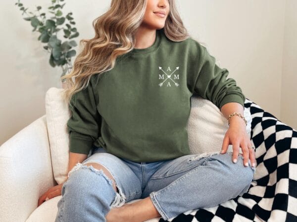 Familiestolz Sweatshirt Personalisiert mit Namen & Daten der Kinder.Mama Sweatshirt.Papa Geschenk.Geburtstaggeschenk.Papa 2024. – Bild 7