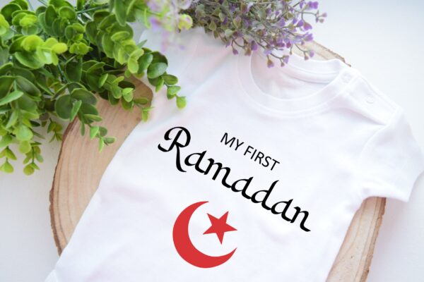 My First Ramadan Baby Body Ramadan Baby Outfit Ramadan BabyBody Bodysuit My First Ramadan Baby Kleidung Ramadan 2023 Ramadan Baby Geschenk