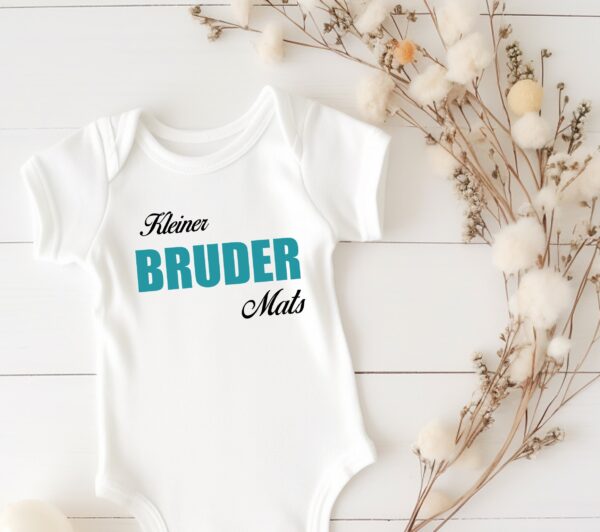 Geschwister Squad Outfits.Personalisierte Geschwister-Matching-Shirts & Strampler.Geschwister Passendes Set.Partnerlook Geschwister. – Bild 5