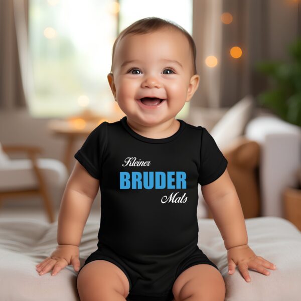 Geschwister Squad Outfits.Personalisierte Geschwister-Matching-Shirts & Strampler.Geschwister Passendes Set.Partnerlook Geschwister. – Bild 2