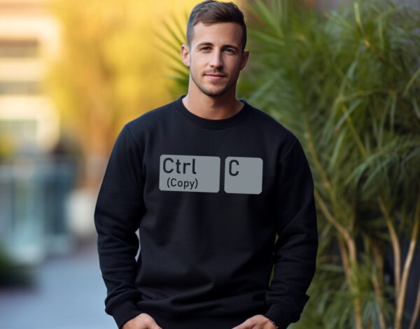 Familien Copy-Paste Pullover Sets.Mini-Me & Me Passende Sweatshirts.Partnerlook Familie.Papa Pulli.Papa und Baby Passendes Outfit Geschenk. – Bild 2