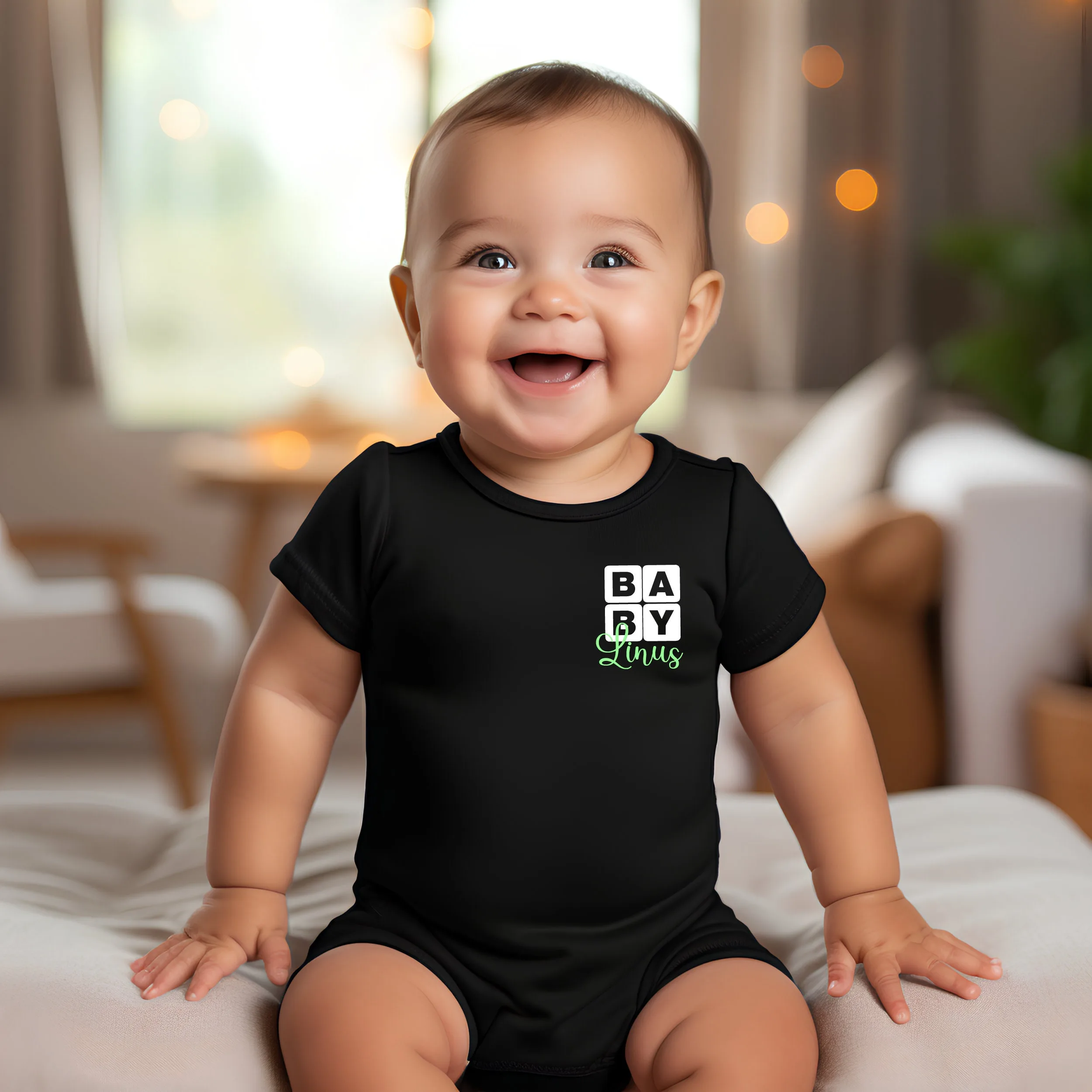 Familienmode:Papa & Baby, Mama,Mini Set.Personalisierte Familien T-Shirts mit Namen.Passendes Set.Geburstag Geschenkidee.Gechenk zur Geburt. – Bild 7