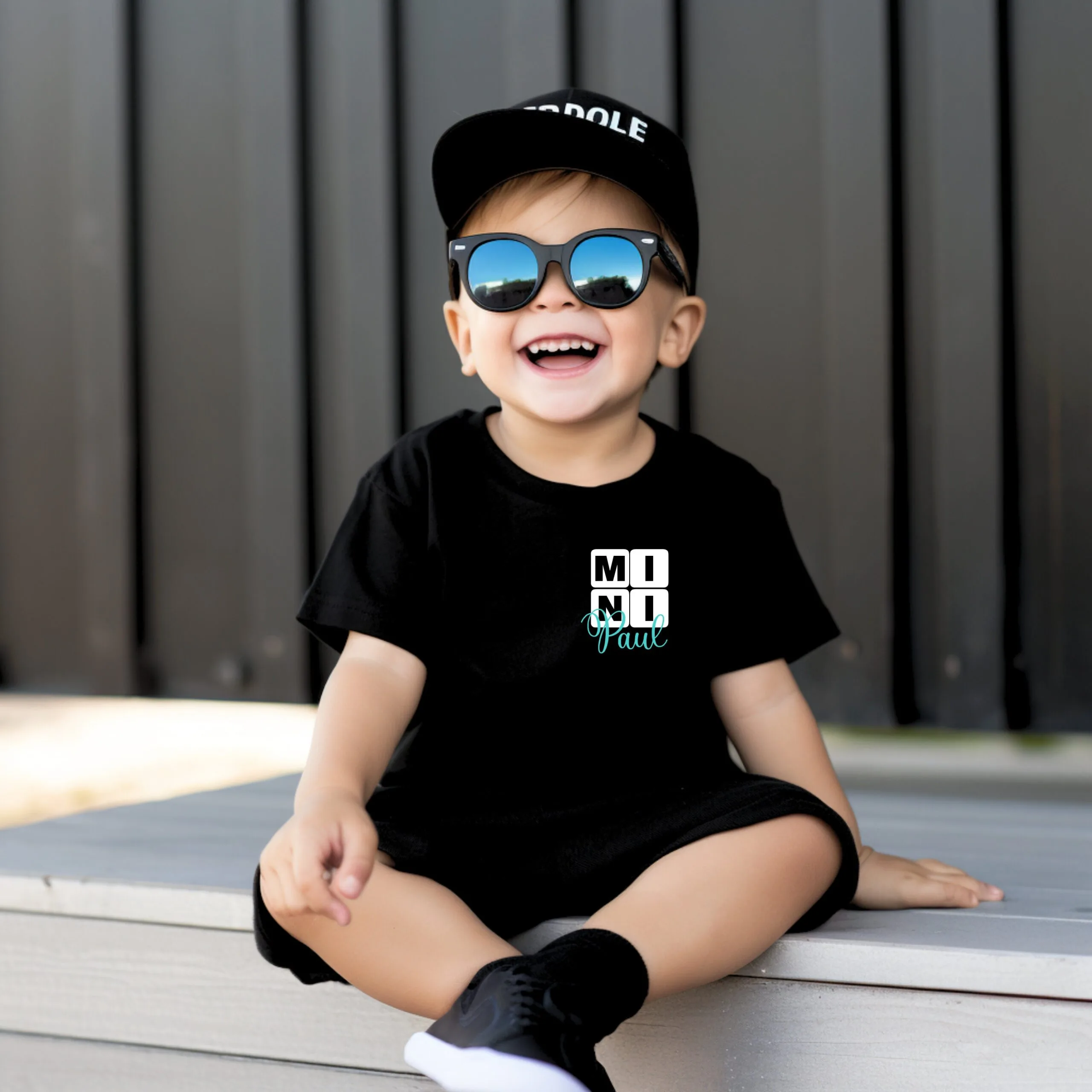 Familienmode:Papa & Baby, Mama,Mini Set.Personalisierte Familien T-Shirts mit Namen.Passendes Set.Geburstag Geschenkidee.Gechenk zur Geburt. – Bild 2