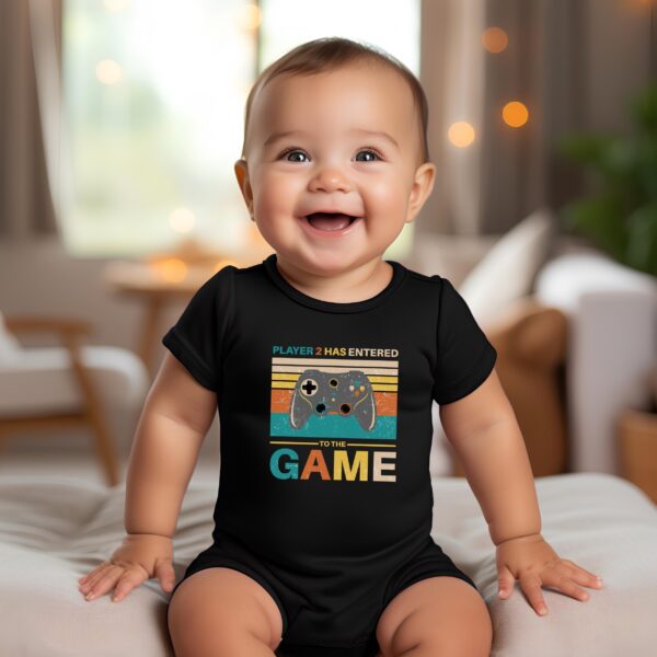 Papa,Du bist Level Up!Neuer Papa: Das perfekte Geschenk.Geschenk für frischgebackene Väter.Papa & Baby Gaming Set – Bild 7