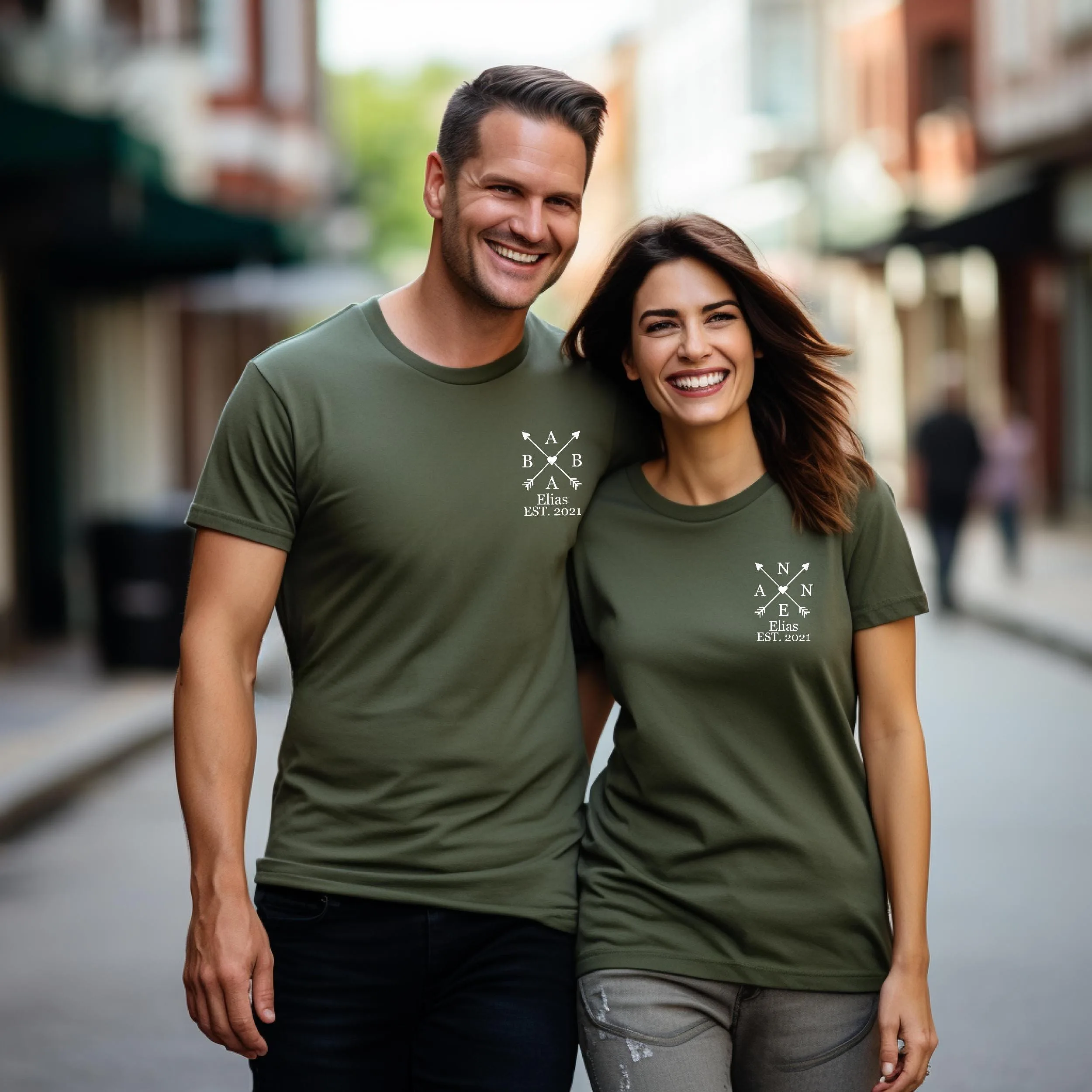 BABA Liebe:Individuelles T-Shirt mit Kindernamen.BABA Geburtstagsgeschenk.Personalisiertes Geschenk.Einzigartiges Geschenk.ANNE Geschenk. – Bild 7
