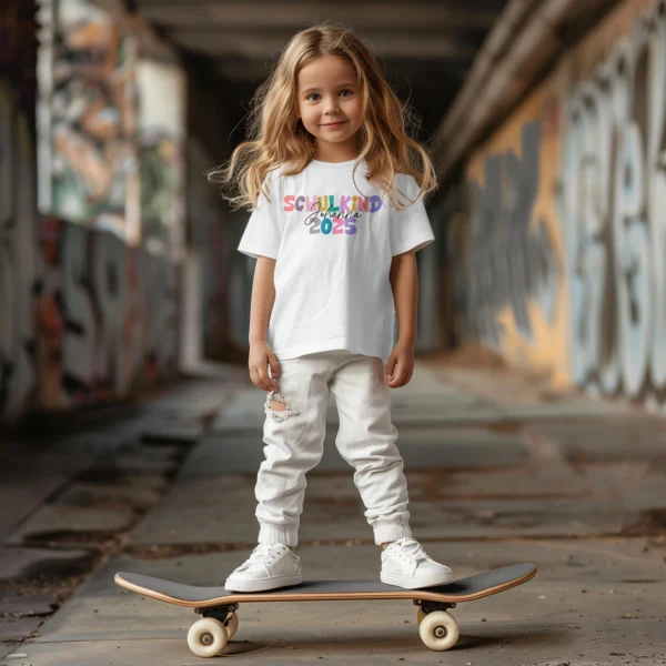 Einschulung T-Shirt Schulkind – Personalisiertes Shirt mit Namen – 1.Schultag Outfit Jungen Mädchen. Geschenk zum Schulanfang.Schulkind 2025 – Bild 7