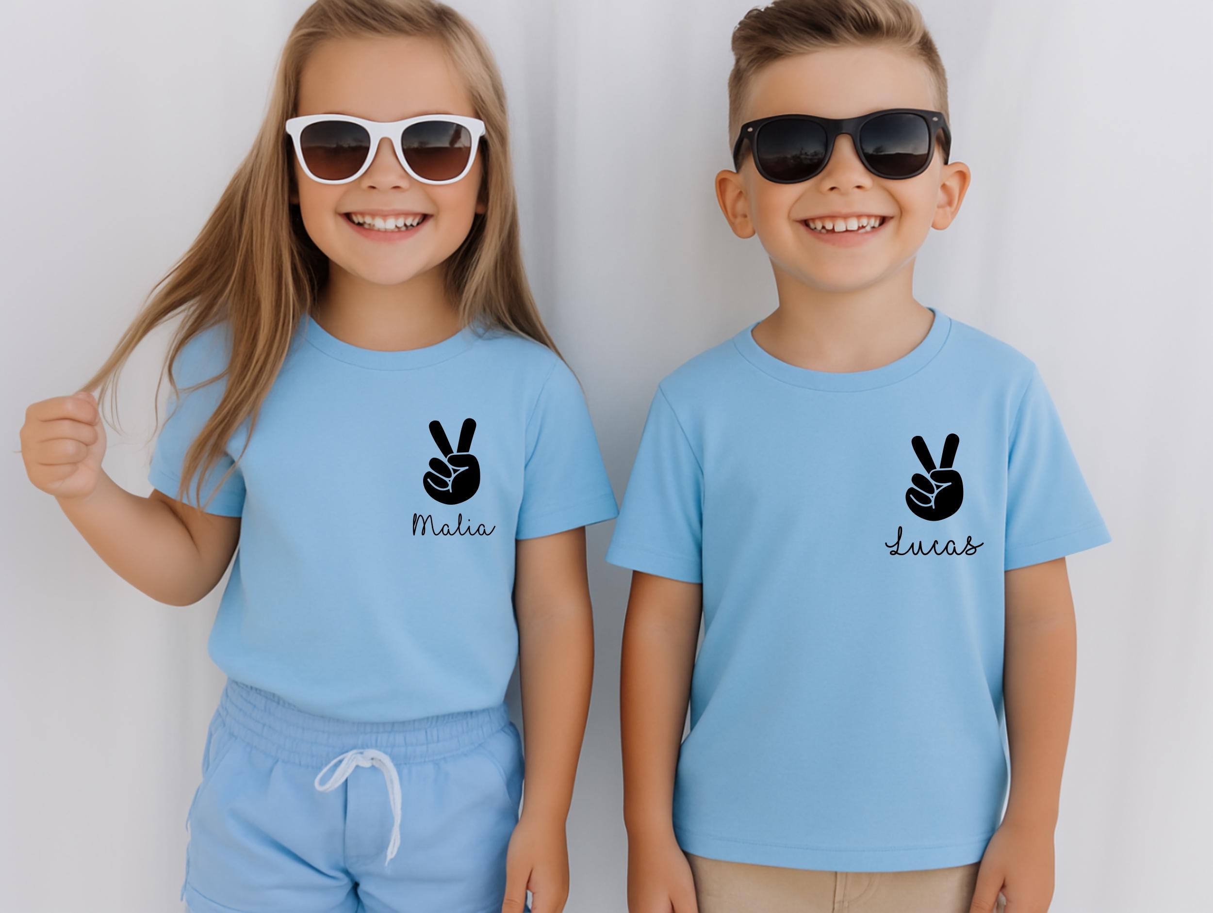 Erster Schultag 2026 T-Shirt Personalisiert, Kinder Shirt mit Name, Einschulung Geschenk, Schulanfang Outfit, Ich bin ein Schulkind – Bild 10