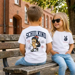 Schulkind 2026 Shirt • Personalisiert mit Name • Cooles Einschulung Outfit • Geschenk zum Schulanfang • Kids T-Shirt